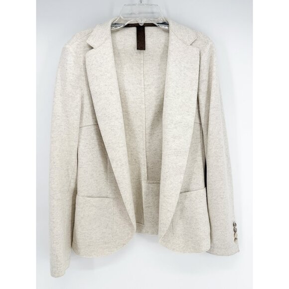Eleventy wool blend blazer heather grey 8 - Picture 1 of 8